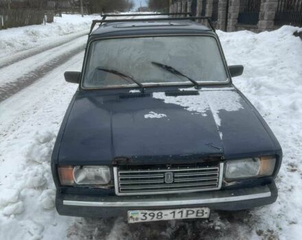 Синий ВАЗ 2107, объемом двигателя 1.5 л и пробегом 96 тыс. км за 349 $, фото 1 на Automoto.ua