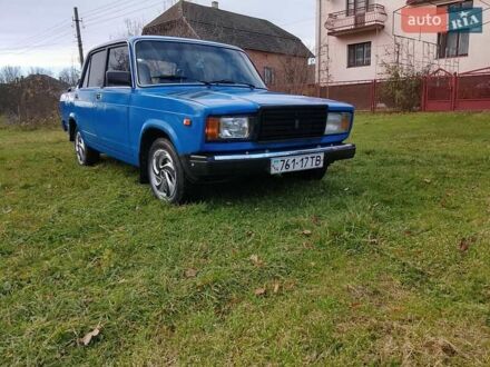 Синий ВАЗ 2107, объемом двигателя 0 л и пробегом 260 тыс. км за 650 $, фото 1 на Automoto.ua