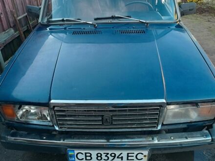 Синий ВАЗ 2107, объемом двигателя 1.5 л и пробегом 94 тыс. км за 700 $, фото 1 на Automoto.ua