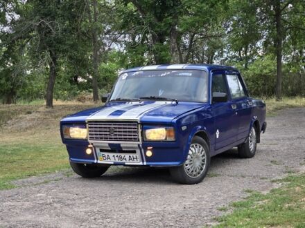 Синий ВАЗ 2107, объемом двигателя 1.5 л и пробегом 99 тыс. км за 721 $, фото 1 на Automoto.ua