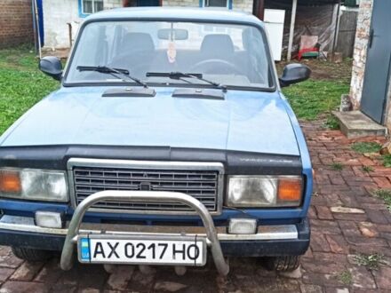 Синій ВАЗ 2107, об'ємом двигуна 1.45 л та пробігом 170 тис. км за 900 $, фото 1 на Automoto.ua