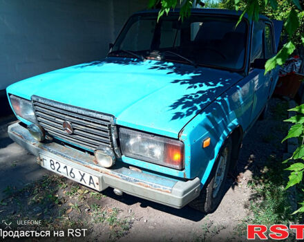 Синий ВАЗ 2107, объемом двигателя 1.3 л и пробегом 0 тыс. км за 600 $, фото 1 на Automoto.ua