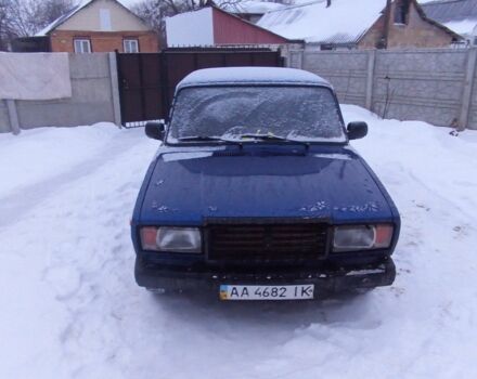 Синий ВАЗ 2107, объемом двигателя 1 л и пробегом 1000 тыс. км за 698 $, фото 1 на Automoto.ua