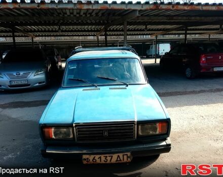 Синій ВАЗ 2107, об'ємом двигуна 1.5 л та пробігом 100 тис. км за 850 $, фото 1 на Automoto.ua