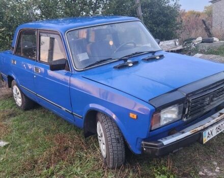 Синий ВАЗ 2107, объемом двигателя 1.5 л и пробегом 100 тыс. км за 500 $, фото 1 на Automoto.ua