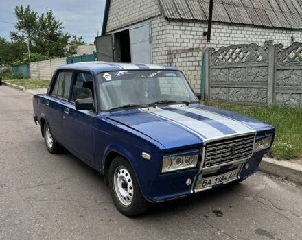 Синий ВАЗ 2107, объемом двигателя 1.3 л и пробегом 200 тыс. км за 408 $, фото 1 на Automoto.ua