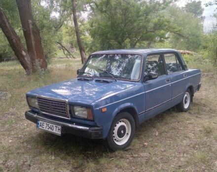 Синий ВАЗ 2107, объемом двигателя 1.3 л и пробегом 150 тыс. км за 800 $, фото 1 на Automoto.ua