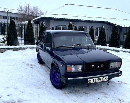 Синий ВАЗ 2107, объемом двигателя 1.5 л и пробегом 126 тыс. км за 849 $, фото 1 на Automoto.ua