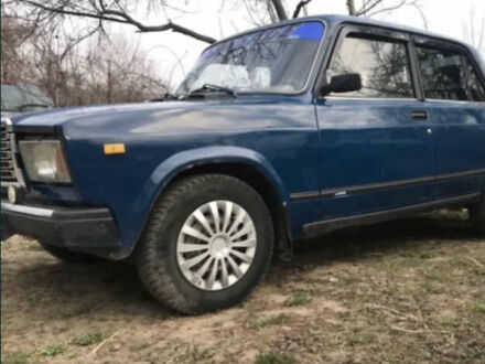 Синий ВАЗ 2107, объемом двигателя 1.3 л и пробегом 57 тыс. км за 750 $, фото 1 на Automoto.ua
