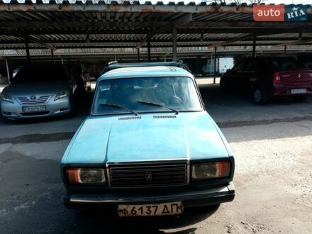 Синій ВАЗ 2107, об'ємом двигуна 0 л та пробігом 100 тис. км за 850 $, фото 1 на Automoto.ua