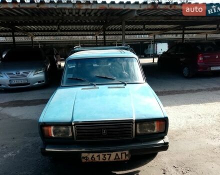 Синий ВАЗ 2107, объемом двигателя 0 л и пробегом 100 тыс. км за 850 $, фото 1 на Automoto.ua