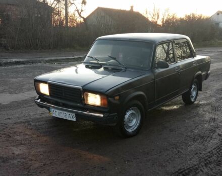 Синий ВАЗ 2107, объемом двигателя 1.3 л и пробегом 330 тыс. км за 396 $, фото 1 на Automoto.ua