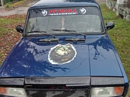 ВАЗ 2107 1987 в Кропивницком (Кировограде) на Automoto.ua Синий ВАЗ 2107, объемом двигателя 1.5 л и пробегом 93 тыс. км за 557 $, фото 1 на Automoto.ua