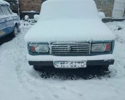 Синий ВАЗ 2107, объемом двигателя 1.5 л и пробегом 2 тыс. км за 464 $, фото 1 на Automoto.ua