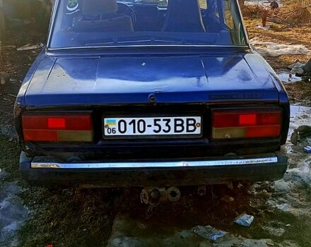 Синій ВАЗ 2107, об'ємом двигуна 1.3 л та пробігом 0 тис. км за 300 $, фото 1 на Automoto.ua