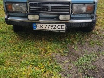 Синий ВАЗ 2107, объемом двигателя 1.5 л и пробегом 289 тыс. км за 770 $, фото 1 на Automoto.ua