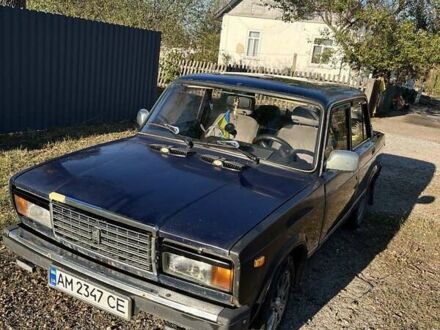 Синий ВАЗ 2107, объемом двигателя 0 л и пробегом 55 тыс. км за 800 $, фото 1 на Automoto.ua