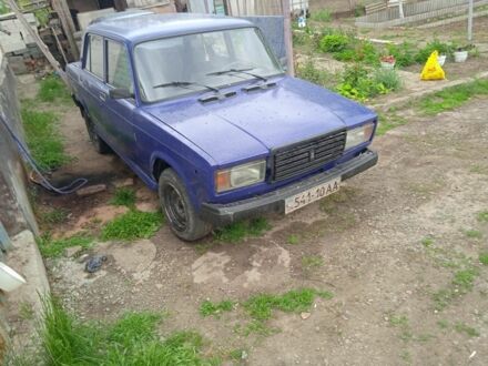 ВАЗ 2107 1987 у Соленом на Automoto.ua Синій ВАЗ 2107, об'ємом двигуна 1 л та пробігом 1 тис. км за 604 $, фото 1 на Automoto.ua