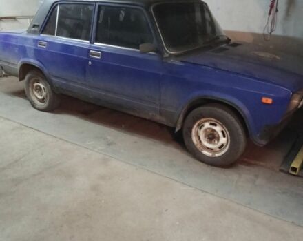 Синий ВАЗ 2107, объемом двигателя 1.6 л и пробегом 777 тыс. км за 600 $, фото 1 на Automoto.ua