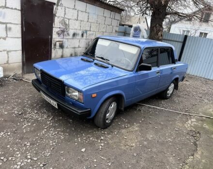 Синий ВАЗ 2107, объемом двигателя 1.5 л и пробегом 130 тыс. км за 799 $, фото 1 на Automoto.ua