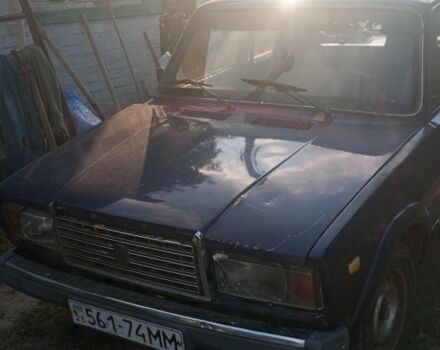 Синий ВАЗ 2107, объемом двигателя 1.5 л и пробегом 2 тыс. км за 353 $, фото 1 на Automoto.ua