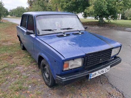 ВАЗ 2107 1987 в Тальном на Automoto.ua Синий ВАЗ 2107, объемом двигателя 1.3 л и пробегом 100 тыс. км за 486 $, фото 1 на Automoto.ua