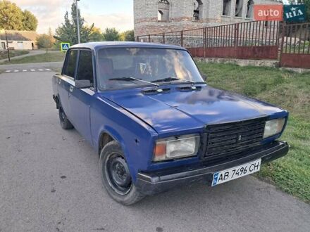 Синій ВАЗ 2107, об'ємом двигуна 1.3 л та пробігом 200 тис. км за 533 $, фото 1 на Automoto.ua