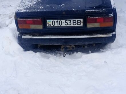 Синий ВАЗ 2107, объемом двигателя 1 л и пробегом 2 тыс. км за 400 $, фото 1 на Automoto.ua