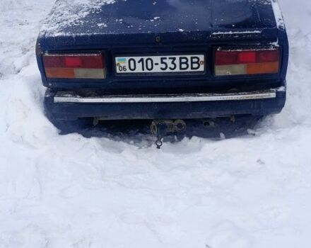 Синій ВАЗ 2107, об'ємом двигуна 1 л та пробігом 2 тис. км за 400 $, фото 1 на Automoto.ua