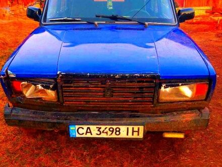 Синій ВАЗ 2107, об'ємом двигуна 1.3 л та пробігом 0 тис. км за 450 $, фото 1 на Automoto.ua