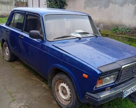 Синий ВАЗ 2107, объемом двигателя 1.5 л и пробегом 95 тыс. км за 1181 $, фото 1 на Automoto.ua