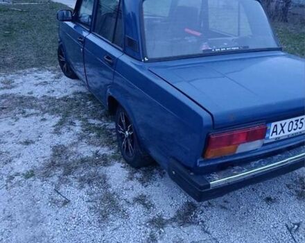 Синий ВАЗ 2107, объемом двигателя 1.5 л и пробегом 150 тыс. км за 1129 $, фото 1 на Automoto.ua