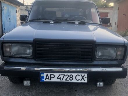 ВАЗ 2107 1988 в Запорожье на Automoto.ua Синий ВАЗ 2107, объемом двигателя 1.5 л и пробегом 1 тыс. км за 900 $, фото 1 на Automoto.ua