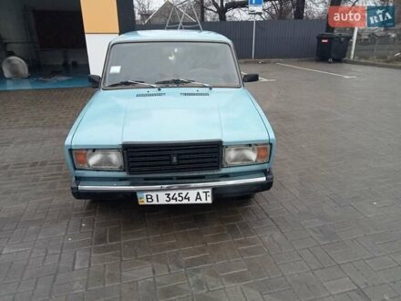 ВАЗ 2107 1988 в Днепре (Днепропетровске) на Automoto.ua Синий ВАЗ 2107, объемом двигателя 0 л и пробегом 150 тыс. км за 1100 $, фото 1 на Automoto.ua