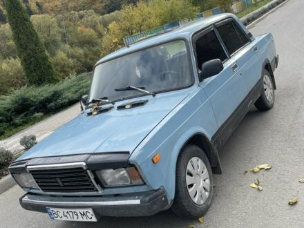 ВАЗ 2107 1988 в Сколе на Automoto.ua Синий ВАЗ 2107, объемом двигателя 0 л и пробегом 100 тыс. км за 650 $, фото 1 на Automoto.ua