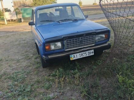 Синий ВАЗ 2107, объемом двигателя 0 л и пробегом 200 тыс. км за 413 $, фото 1 на Automoto.ua