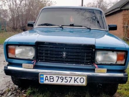 Синий ВАЗ 2107, объемом двигателя 1.5 л и пробегом 100 тыс. км за 1000 $, фото 1 на Automoto.ua