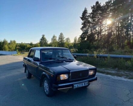 Синій ВАЗ 2107, об'ємом двигуна 1.5 л та пробігом 77 тис. км за 700 $, фото 1 на Automoto.ua