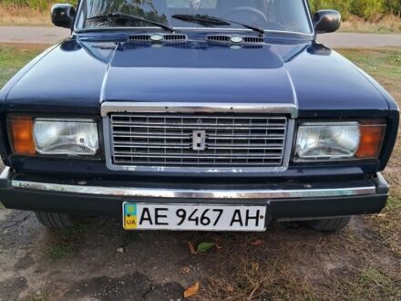 ВАЗ 2107 1989 в Днепре (Днепропетровске) на Automoto.ua Синий ВАЗ 2107, объемом двигателя 0 л и пробегом 90 тыс. км за 832 $, фото 1 на Automoto.ua