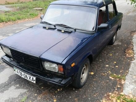 Синий ВАЗ 2107, объемом двигателя 0 л и пробегом 777 тыс. км за 389 $, фото 1 на Automoto.ua