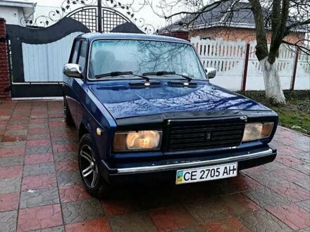 Синий ВАЗ 2107, объемом двигателя 0 л и пробегом 183 тыс. км за 850 $, фото 1 на Automoto.ua