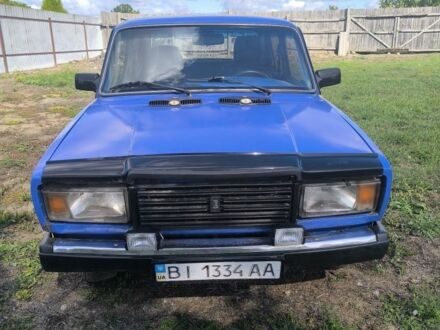 ВАЗ 2107 1989 у Полтаві на Automoto.ua Синій ВАЗ 2107, об'ємом двигуна 0 л та пробігом 50 тис. км за 1100 $, фото 1 на Automoto.ua