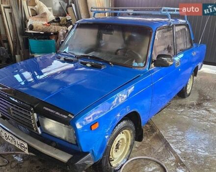 Синий ВАЗ 2107, объемом двигателя 1.5 л и пробегом 38 тыс. км за 800 $, фото 1 на Automoto.ua