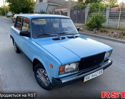 Синий ВАЗ 2107, объемом двигателя 1.5 л и пробегом 100 тыс. км за 850 $, фото 1 на Automoto.ua