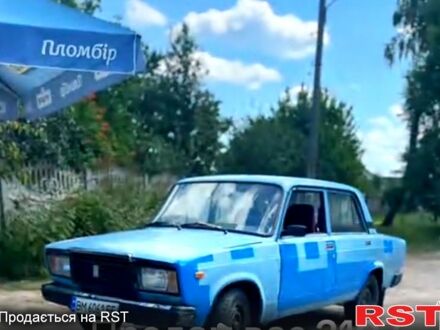 ВАЗ 2107 1989 в Котельве на Automoto.ua Синий ВАЗ 2107, объемом двигателя 1.5 л и пробегом 303 тыс. км за 550 $, фото 1 на Automoto.ua