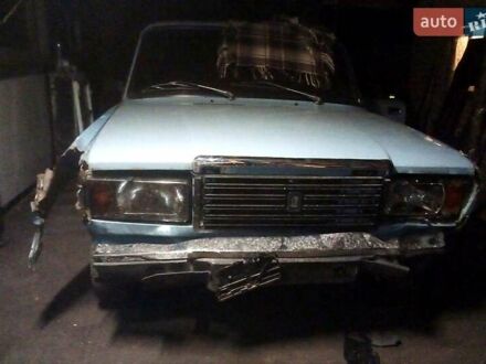 Синий ВАЗ 2107, объемом двигателя 1.5 л и пробегом 174 тыс. км за 650 $, фото 1 на Automoto.ua