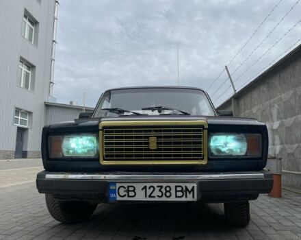 Синий ВАЗ 2107, объемом двигателя 1.5 л и пробегом 123 тыс. км за 700 $, фото 1 на Automoto.ua