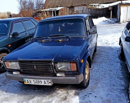 Синий ВАЗ 2107, объемом двигателя 1.5 л и пробегом 0 тыс. км за 515 $, фото 1 на Automoto.ua