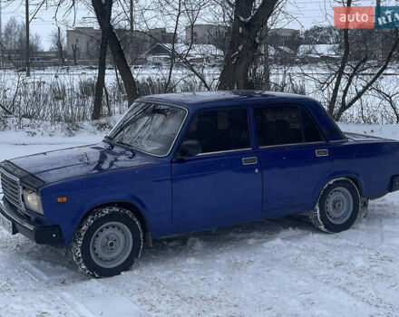 Синій ВАЗ 2107, об'ємом двигуна 1.5 л та пробігом 333 тис. км за 1500 $, фото 1 на Automoto.ua