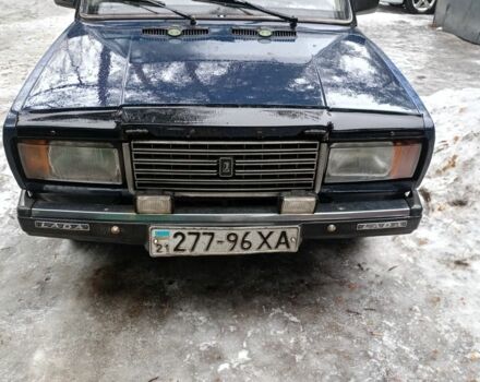 Синий ВАЗ 2107, объемом двигателя 0 л и пробегом 20 тыс. км за 399 $, фото 1 на Automoto.ua